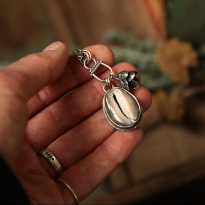 No. 2 || Hawaiian Snake Head Cowry Necklace