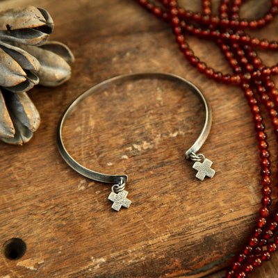 7" Triangle Bolo Cuff