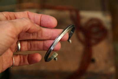 7" Triangle Bolo Cuff