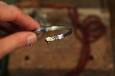 7" Triangle Bolo Cuff