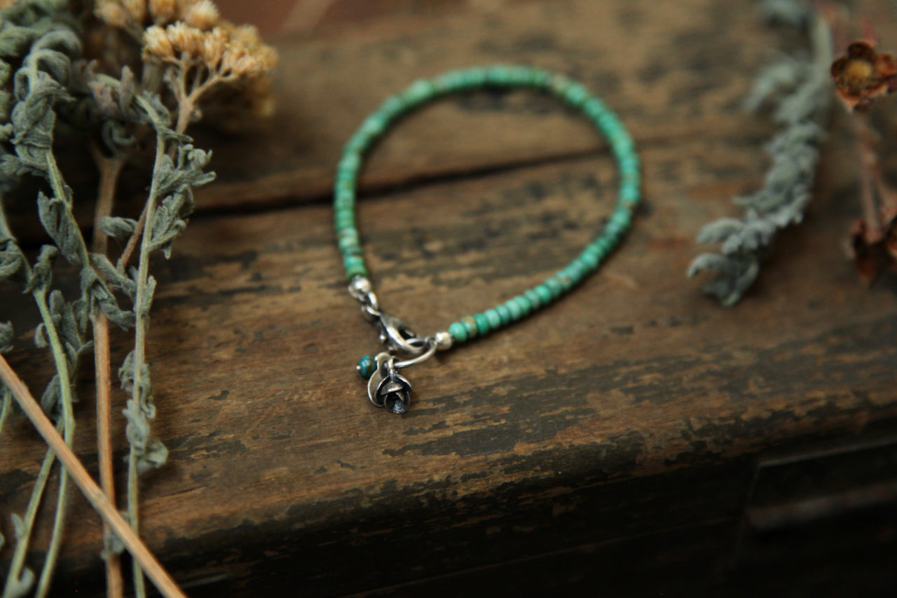 NO. 3 - 6.25" - Earthly Treasures Turquoise Bracelet