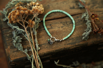 NO. 6 - 6.25" - Earthly Treasures Turquoise Bracelet