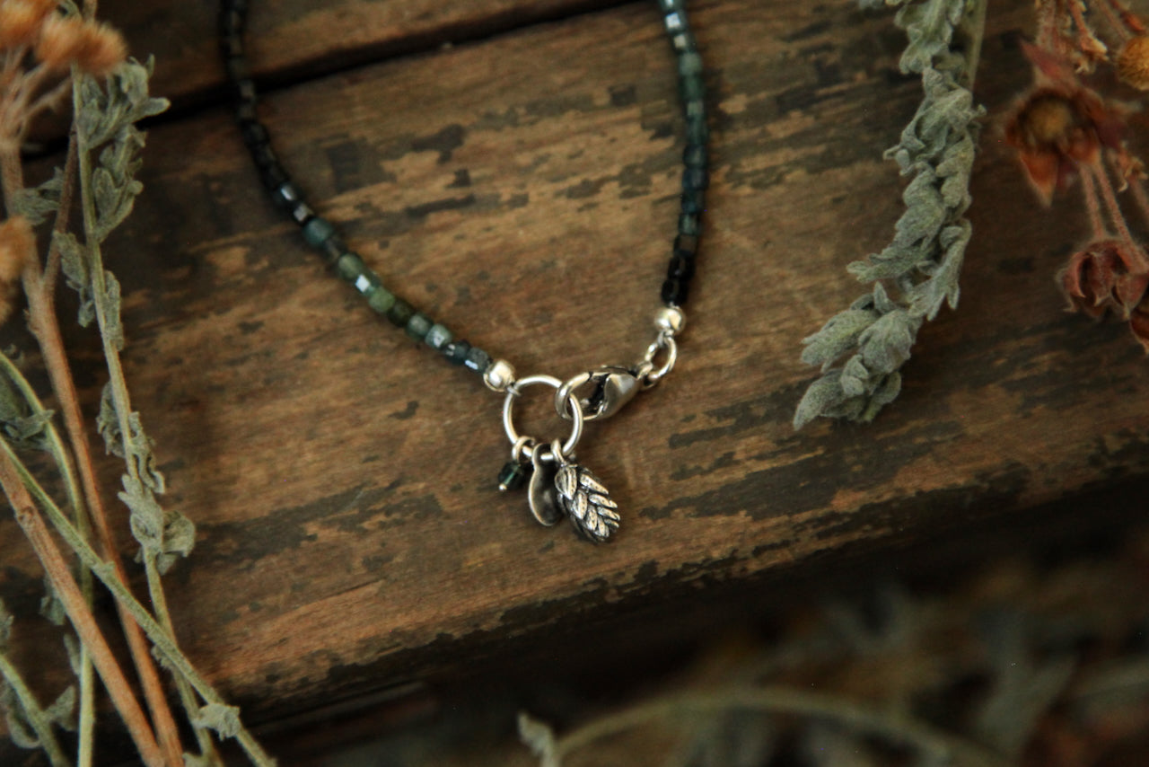 NO. 3 - 6 3/8 - Earthly Treasures Blue Tourmaline Bracelet