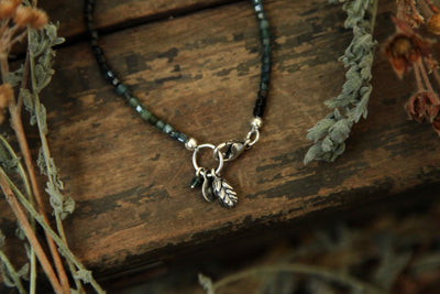 NO. 3 - 6 3/8 - Earthly Treasures Blue Tourmaline Bracelet