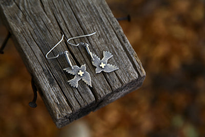 No. 1 || You Are Here x Bird Earrings