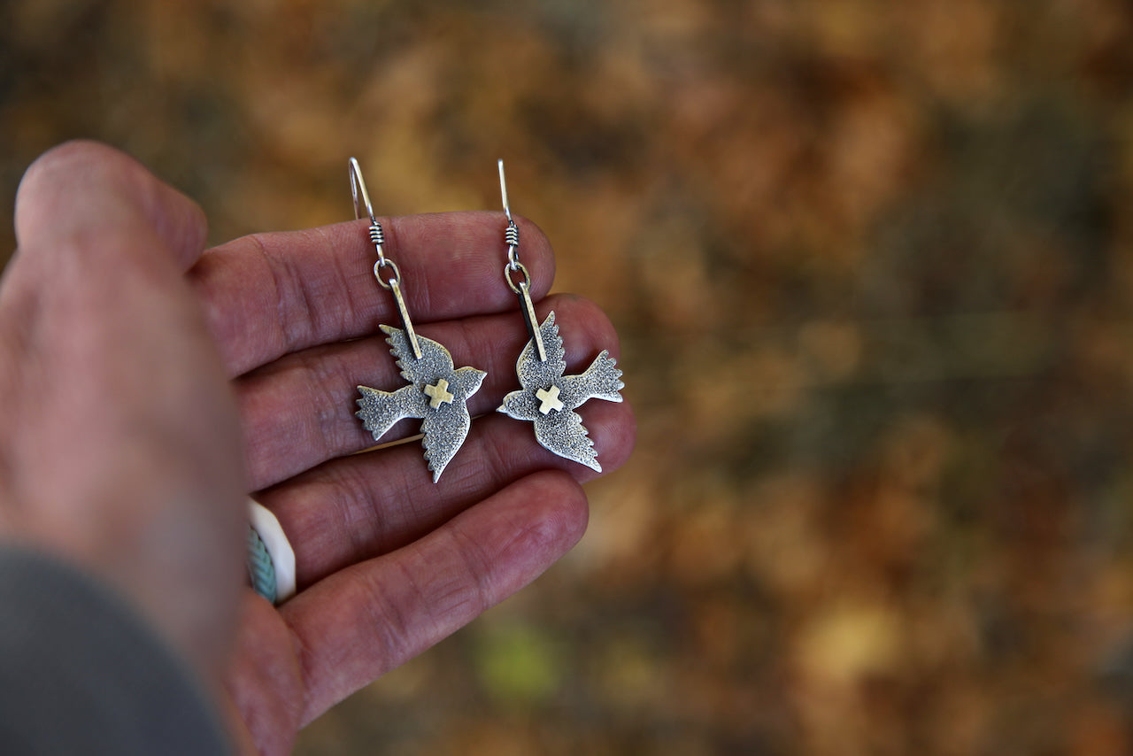 No. 2 || You Are Here x Bird Earrings