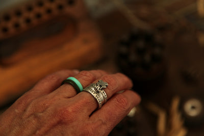 MADE TO ORDER || X Charm Ring