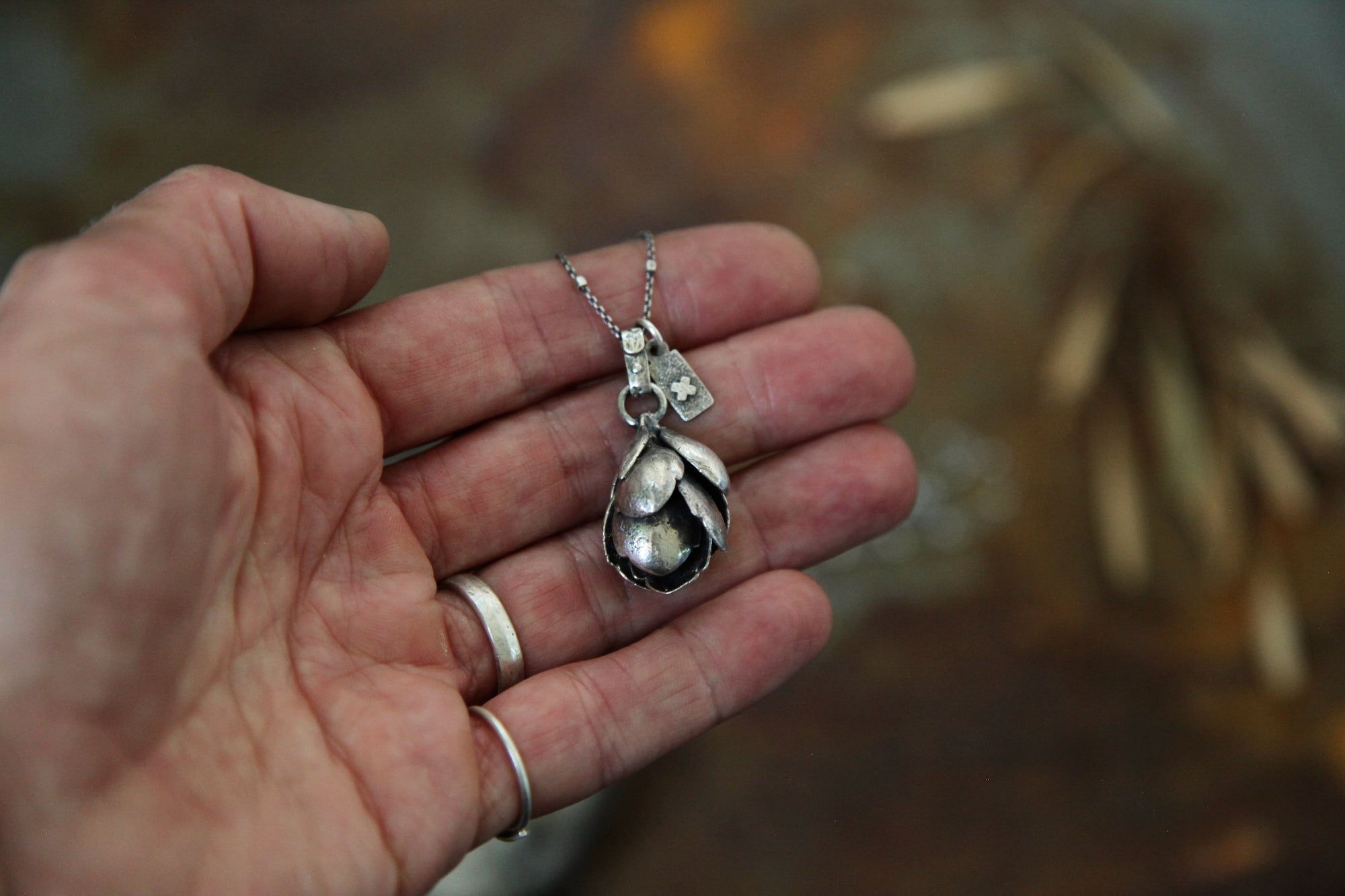 NO. 5 - Grow From This - Large Succulent Necklace