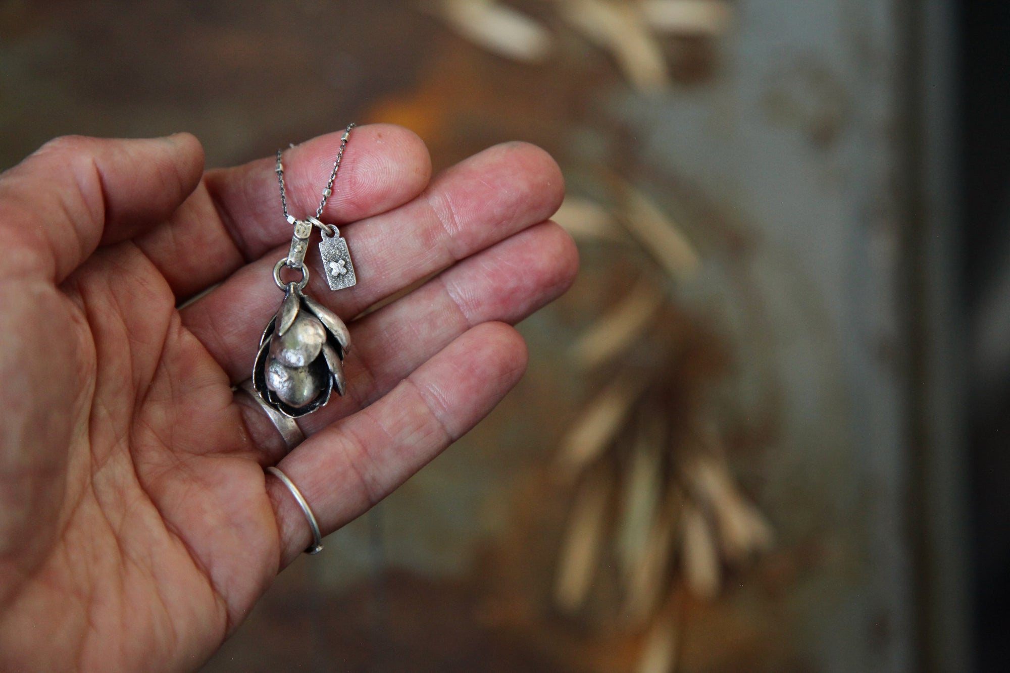 NO. 5 - Grow From This - Large Succulent Necklace