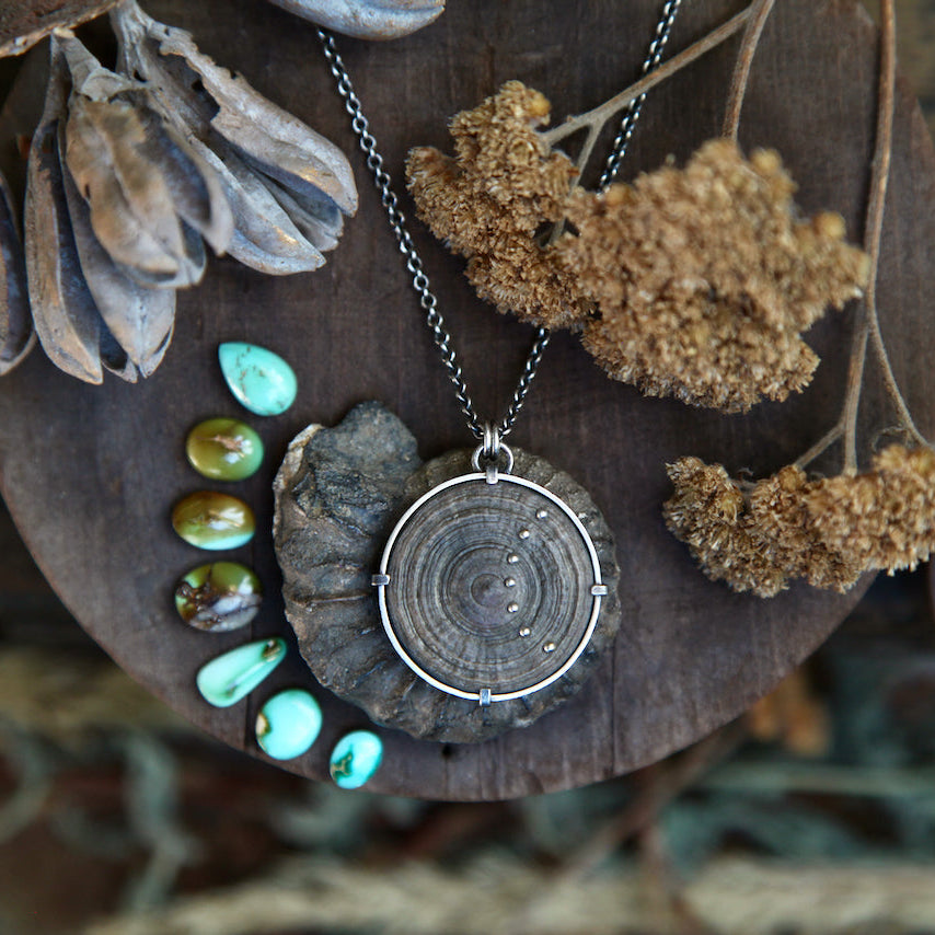 coral necklace